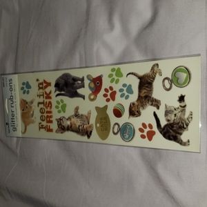 Feelin Frisky Glitter Rub-Ons